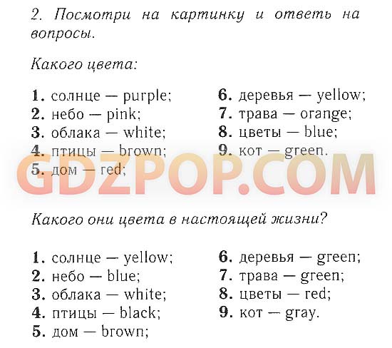 Английский язык учебник 4 класс спотлайт ответы