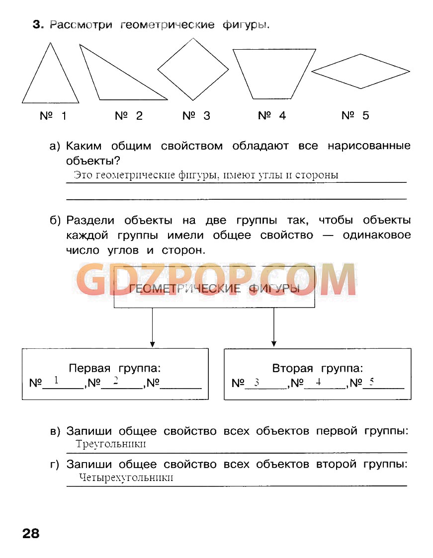 ГДЗ ГДЗ по информатике 3 класс Матвеева рабочая тетрадь Ответы