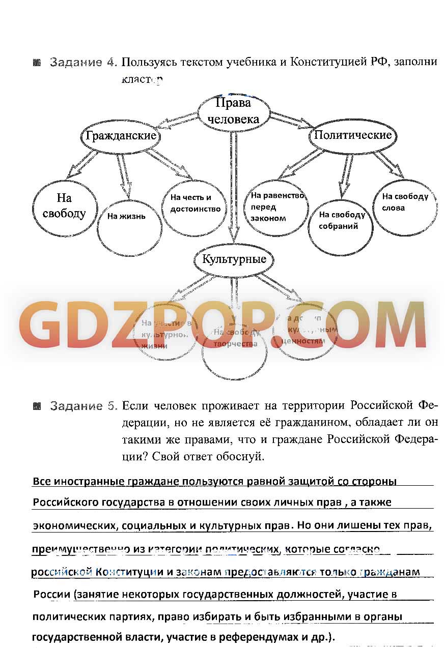 ГДЗ ГДЗ по обществознанию 7 класс рабочая тетрадь Митькин Ответы